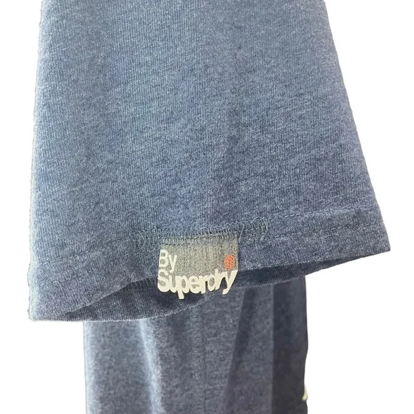 Superdry | Men’s Large | “Original Superdry Number 1 Co” Blue Crewneck T-Shirt - Picture 7 of 11